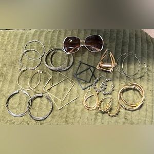 BIG Hoop Earring Lot
